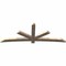 Ekena Millwork Alberta Smooth Timber Gable Bracket, Douglas Fir, 108"W x 40"H x 3 1/2"D x 5 1/2"F, 9/12 Pitch GBW108X40X0406ALB00SDF - alternate 5